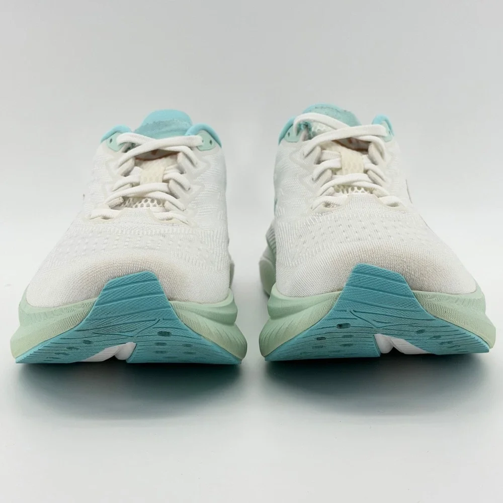 Hoka One One Mach 6 Womens Size 10B White Frost Lightweight Running‎ Sneakers